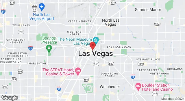 Map of the Las Vegas valley – view LV Attic Pros on Google Maps